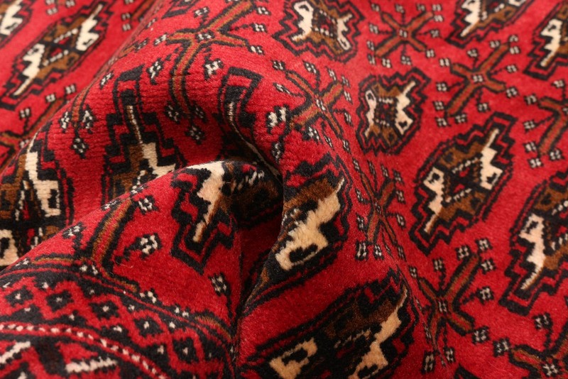 Vintage Hand-Knotted Area Rug 3'2" x 6'7" Traditional Wool Carpet gallery