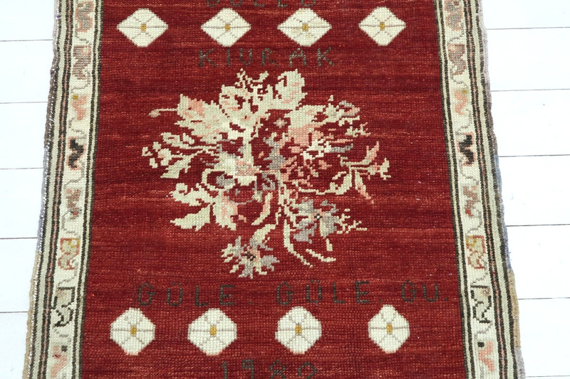 Anatolia Rug Handmade Carpet Doormat Bedroom Tapis Teppiche Area Rugs 35"x69" gallery