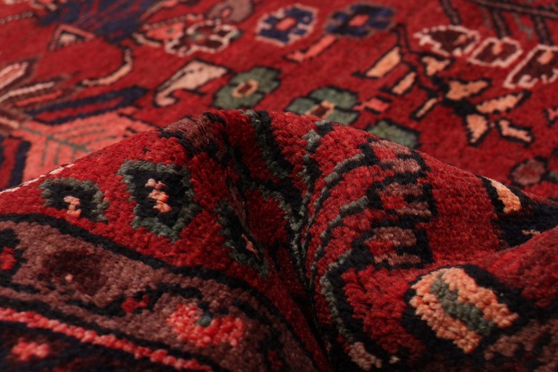 3'3" x 9'10" Vintage Hand-knotted Runner Rug Traditional Oriental Wool Carpet gallery