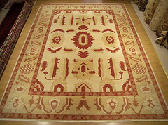 12 x 16 Handmade High Quality Afghan Serapi Rug_Natural Dyes Hand Spun Fine Wool