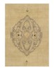 Beige Antique Oushak 5'3" X 7'7" gallery