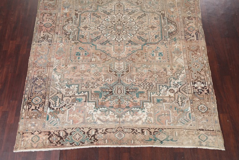 Geometric Traditional Area Rug 8x12 Ft Handmade Medallion Vintage Wool Carpet gallery
