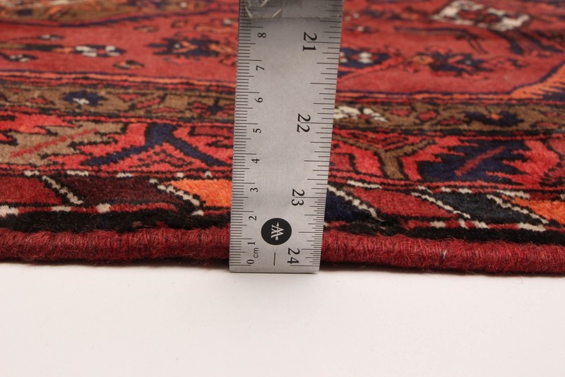Vintage 3'5" x 6'7" Traditional Hand Knotted Vegetable Dye Wool Area Rug gallery