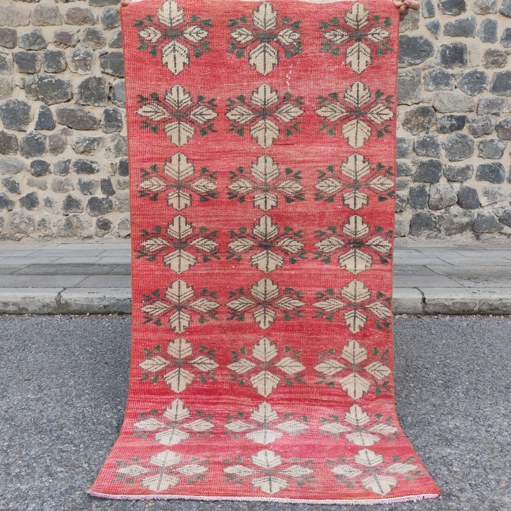 Turkish Rare pattern Old Area Rug 2.76 x 5.45 ft, 3x5 Kitchen Carpet 84 x 166 cm