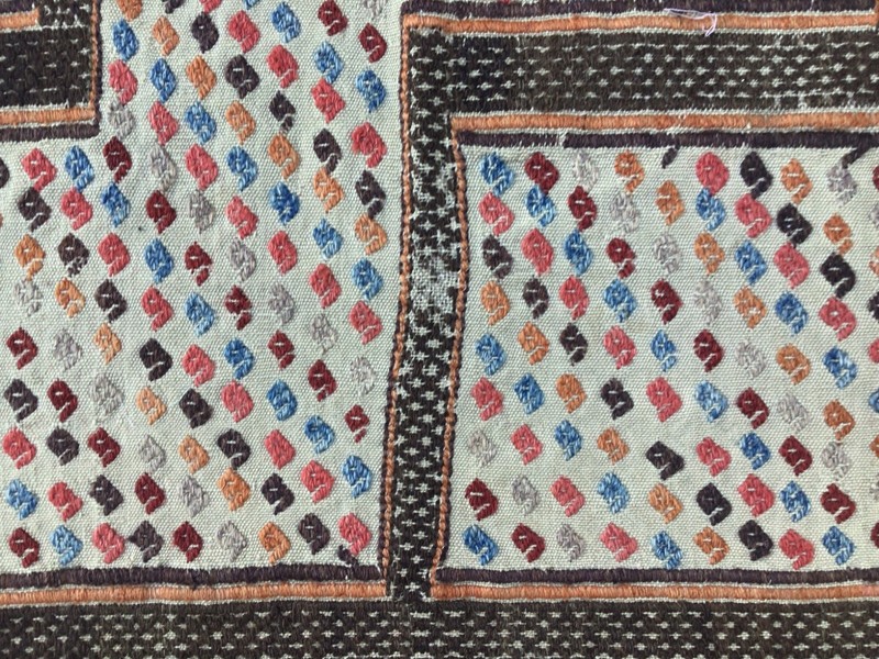 Vintage TURKISH TRIBAL KILIM RUG Konya Region Central Anatolia Turkey Cicim ASIS gallery