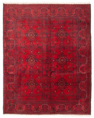 Traditional Vintage Hand-Knotted Oriental Carpet 5’3″ x 6’6″ Wool Area Rug