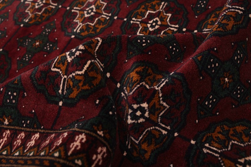 Traditional Vintage Hand-Knotted Oriental Carpet 4'0" x 5'10" Wool Area Rug gallery
