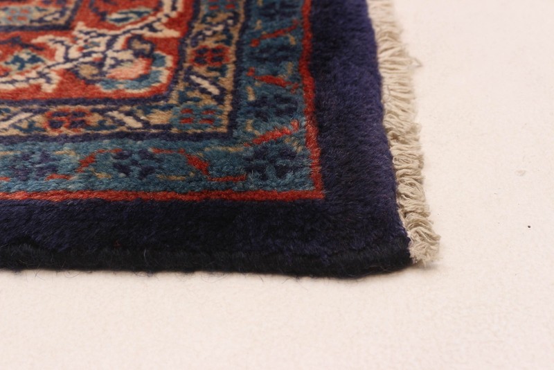 3'7" x 10'4" Vintage Hand-knotted Runner Rug Traditional Oriental Carpet gallery