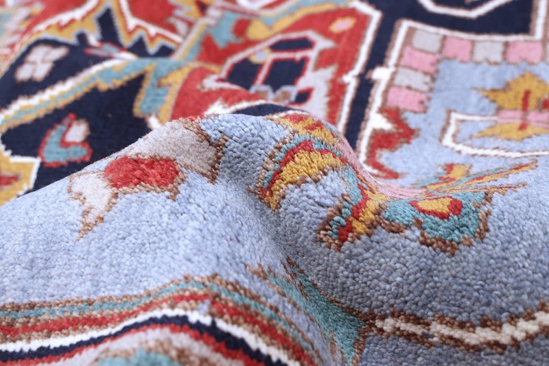 Vintage 8'11" x 12'2" Traditional Hand Knotted Vegetable Dye Wool Area Rug gallery