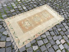 Home Decor Rug, Turkish Vintage Rug, Boho Decor Rug, 2,6 x 4,5 ft