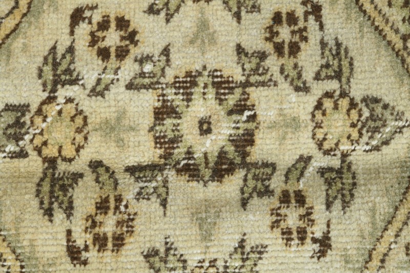 Oversize Turkish Rug 7x10 Hand-Knotted Vintage Oushak Wool Rug Faded Carpet,733 gallery