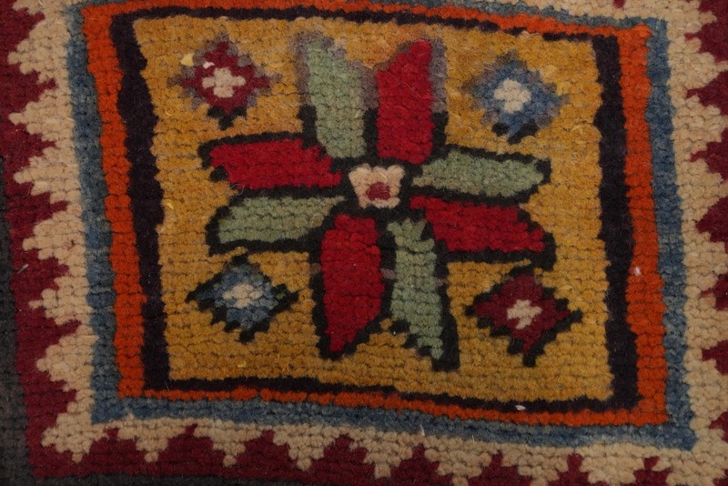Vintage Geometric Traditional Style Area Rug 5x10 ft Hand-knotted Wool Nomadic gallery