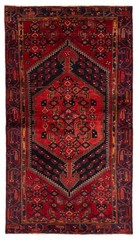 Vintage 3’10” x 6’9″ Traditional Hand Knotted Vegetable Dye Wool Area Rug