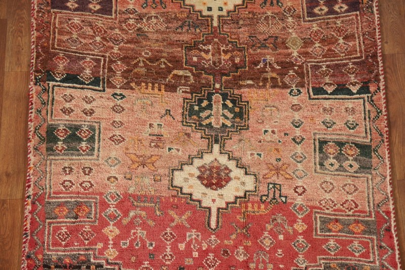 Traditional Vintage Old Rug 4x6 Handmade Wool Carpet gallery