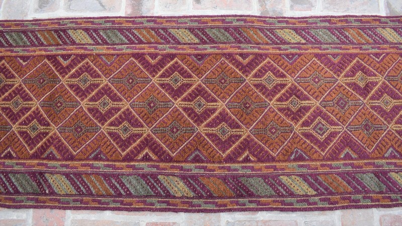 2x12 Ft Handmade Vintage Afghan Moshvani Hallway Runner Persian Wool Tribal Rug gallery