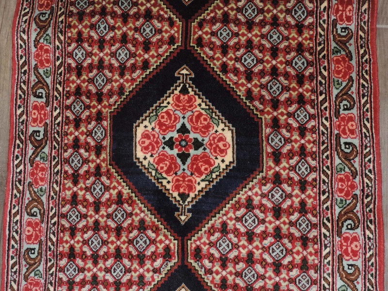 2x10ft. Handmade Ardabil Wool Runner gallery