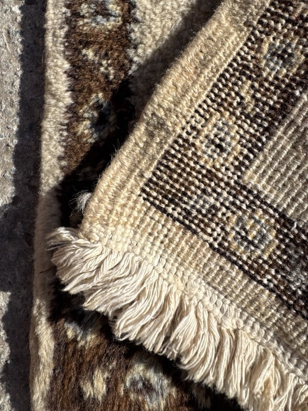 Gorgeous Handmade Wool Chukar Birds Rug from Turkey - 54 cm x 49 cm gallery