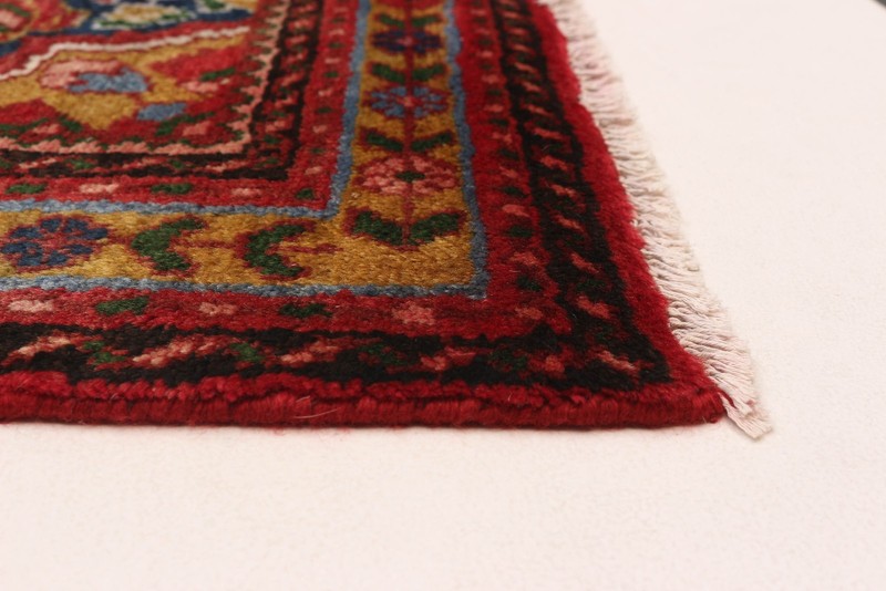 3'7" x 11'5" Vintage Hand-knotted Runner Rug Traditional Oriental Carpet gallery