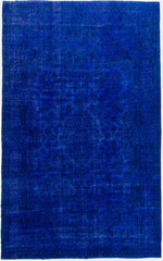 Antique Distressed Overdyed Oriental Hand Knotted Rug 11’3 X 19′ E25331