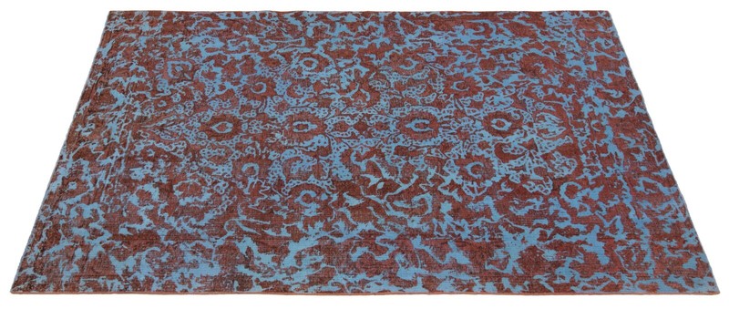 Vintage Hand Knotted Persian Rug 290x186cm - Oriental, Carpet, Rug, Blue gallery