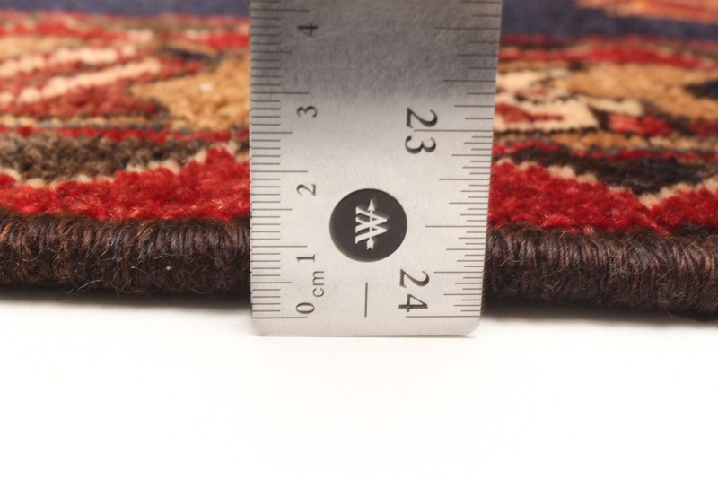 Vintage Traditional Hand-Knotted Area Rug 4'2" x 6'11" Oriental Wool Carpet gallery