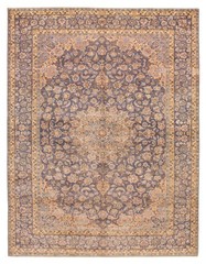 Traditional Vintage Hand-Knotted Area Rug 9’7″ x 12’6″ Oriental Wool Carpet