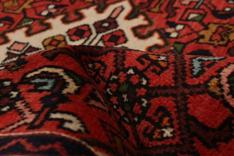 Vintage Hand-Knotted Area Rug 3'5" x 4'9" Traditional Wool Carpet gallery