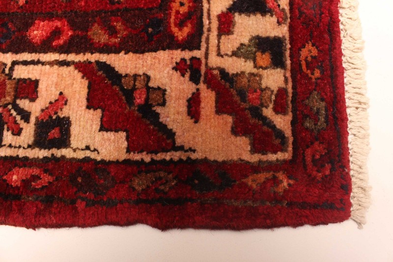 Vintage Hand-knotted Runner Rug 3'6" x 16'1" Traditional Oriental Wool Carpet gallery