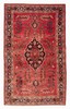 Vintage Hand-Knotted Carpet 4'6" x 7'4" Traditional Oriental Wool Area Rug gallery