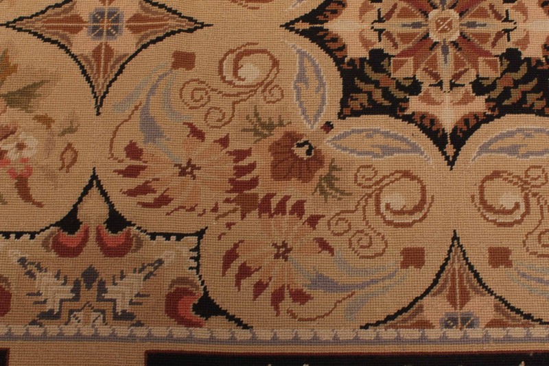 Vintage Hand Woven Area Rug 6'0" x 8'11" Traditional Wool Oriental Carpet gallery