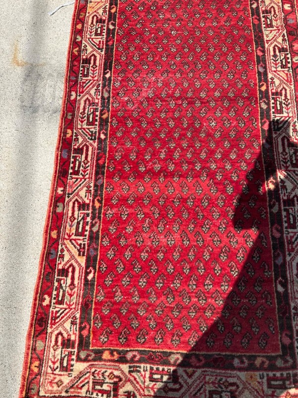 Antique Sarouk runner 3.6x10.0 gallery