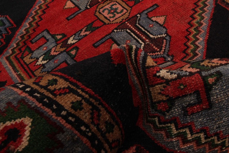 Vintage Traditional Hand-Knotted Area Rug 3'6" x 5'11" Oriental Wool Carpet gallery