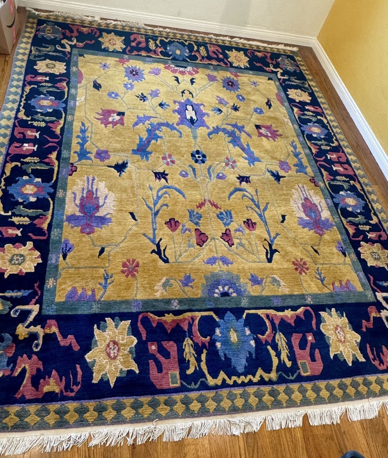 Tibetan Tufenkian Oriental Rug Vintage Modern gallery