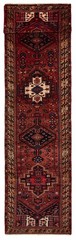 Vintage Hand-knotted Runner Rug 3’5″ x 16’3″ Traditional Oriental Wool Carpet