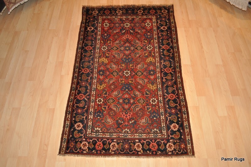 Last Quarter of 19th Century North West Persia Kurdish Antique 3'5" X 5'8" gallery