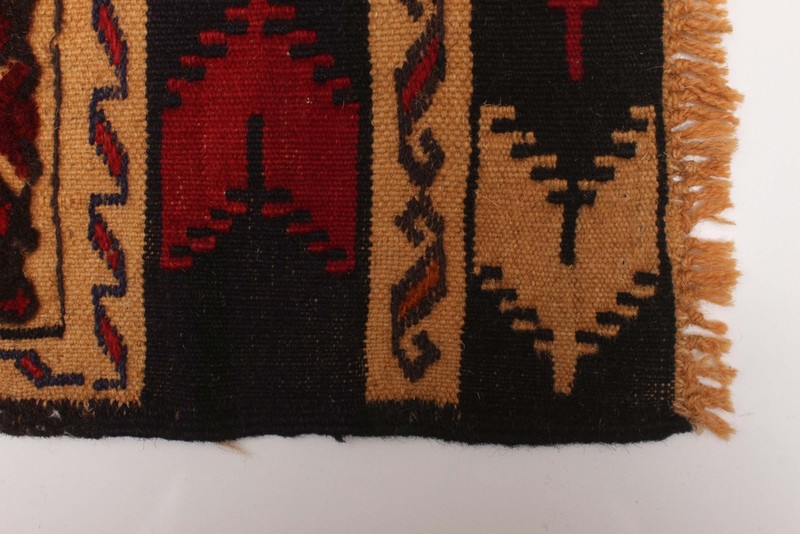 Vintage Hand Woven Area Rug 4'3" x 6'8" Traditional Wool Oriental Carpet gallery