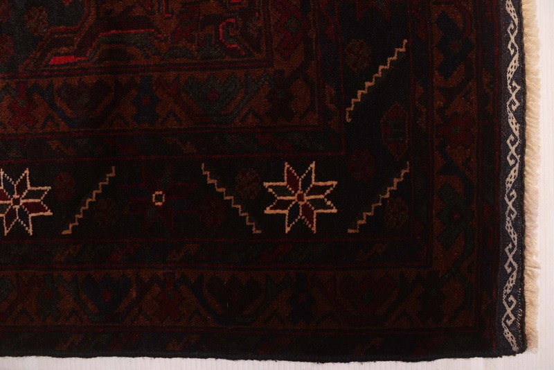 Traditional Vintage Hand-Knotted Area Rug 3'9" x 6'6" Oriental Wool Carpet gallery