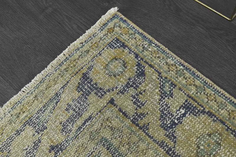 Oushak Turkish Vintage Rug 7x10 Kilim Rug Anatolian Handmade Boho Decor ORANGE gallery