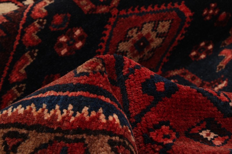 Vintage Hand-knotted Runner Rug 3'5" x 16'3" Traditional Oriental Wool Carpet gallery