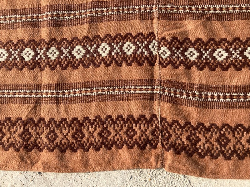 Vintage Handmade Traditional Beautiful Turkish Kilim Floor Rug Carpet 189x149 cm gallery