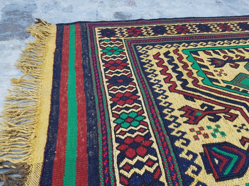 191x141 cm Thaimani Kilim Rug Best Trible Kilim Or cicim wool oriental kilim gallery