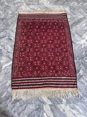Antique Turkmen design Kilim Rug- Afghan Handmade Flatweave Kilim Rug- Turkmen
