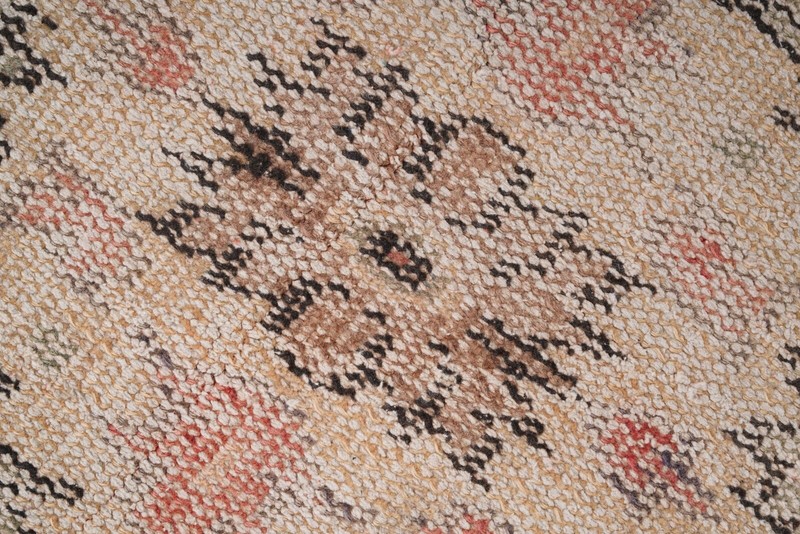 4x8 ft Rug Handmade Faded Turkish Carpet Vintage Area Rug Oushak Rug Antique 908 gallery