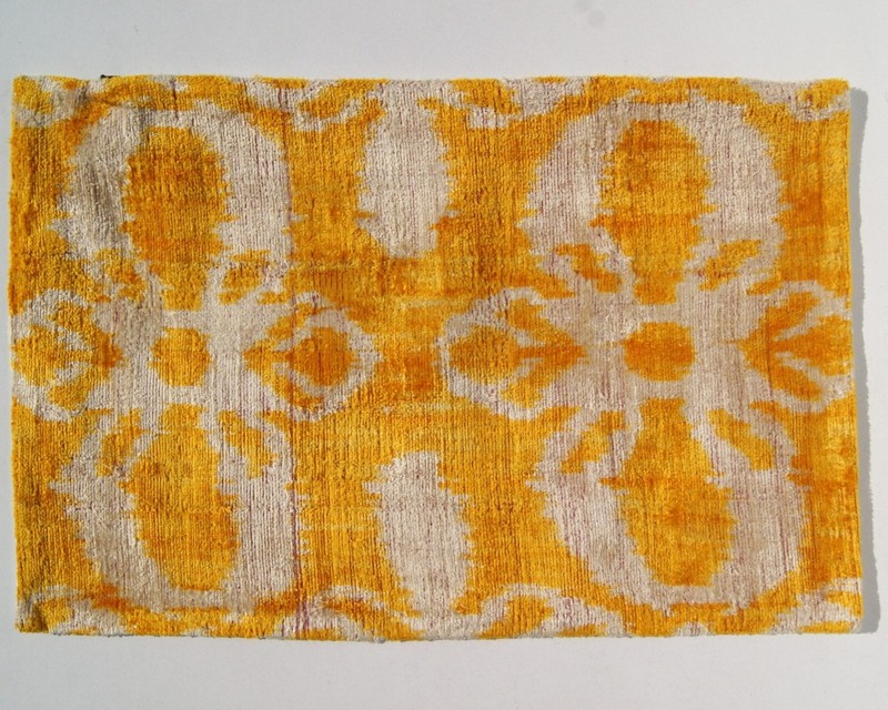 21x15 yellow handmade case 4 rectangle pillows cushion uzbec silk velvet pillows gallery