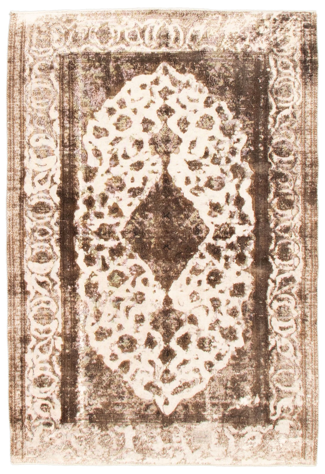 Traditional Vintage Hand-Knotted Oriental Carpet 4'8" x 7'0" Wool Area Rug gallery