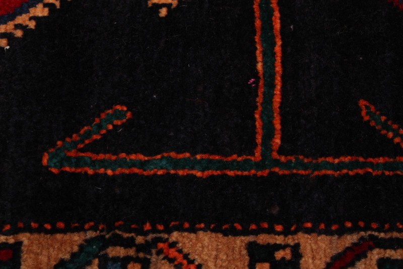 Vintage 4'2" x 7'10" Traditional Hand Knotted Vegetable Dye Wool Area Rug gallery