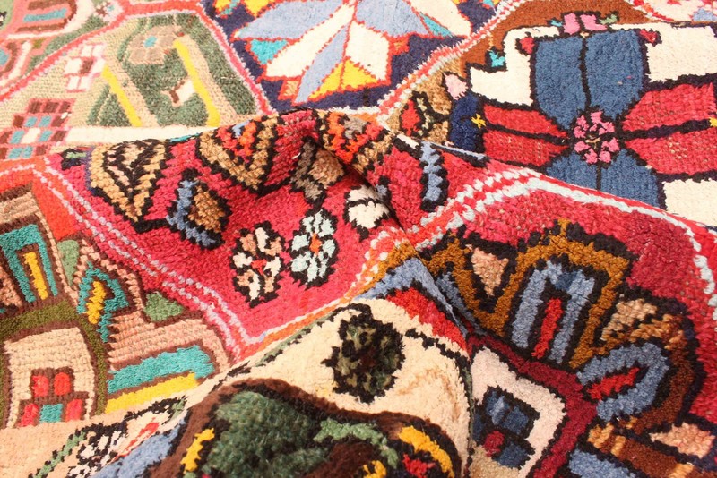 Vintage Traditional Hand-Knotted Area Rug 5'7" x 10'5" Oriental Wool Carpet gallery