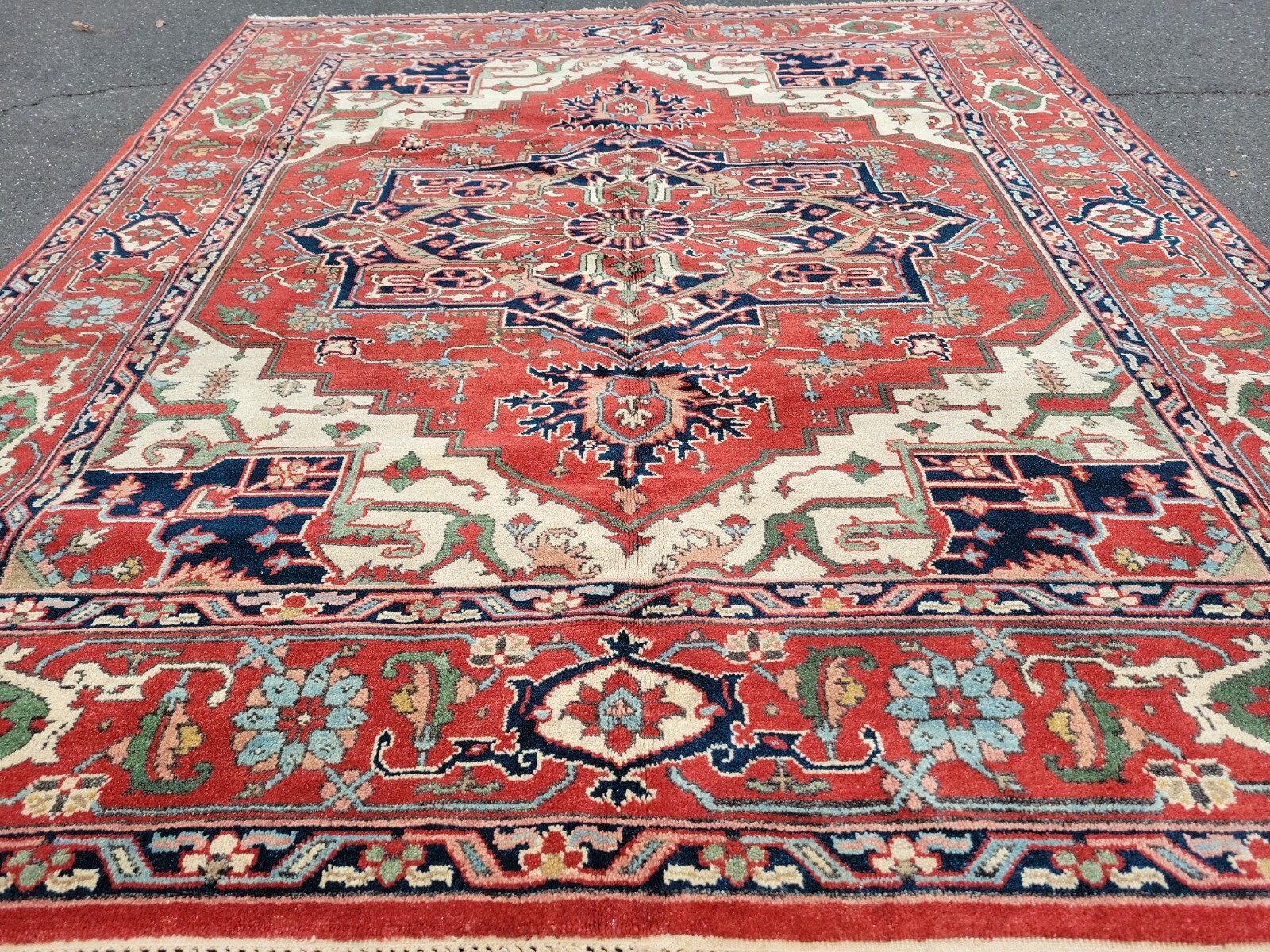 8 x 10 SUPER QUALITY INDO HERIZ SERAPI KAZAK HERIZ RUG TURKISH USHAK CAUCASIAN gallery