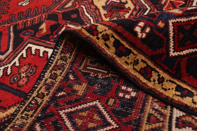 Vintage Oriental Hand-Knotted Carpet 7'1" x 9'7" Traditional Wool Area Rug gallery