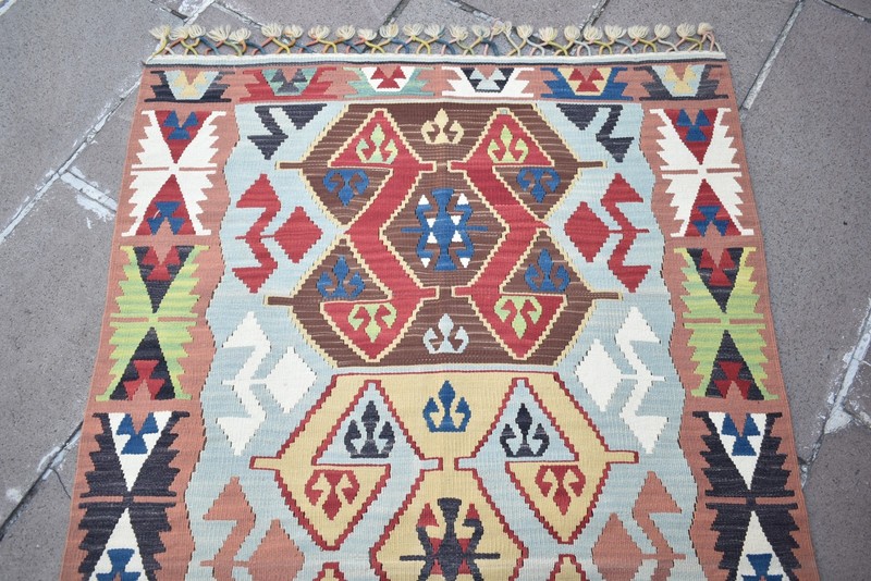 Turkish Rug 40'' x 67'' Fine Quality Konia Rug Home Decor Rug Flat Woven Rug gallery